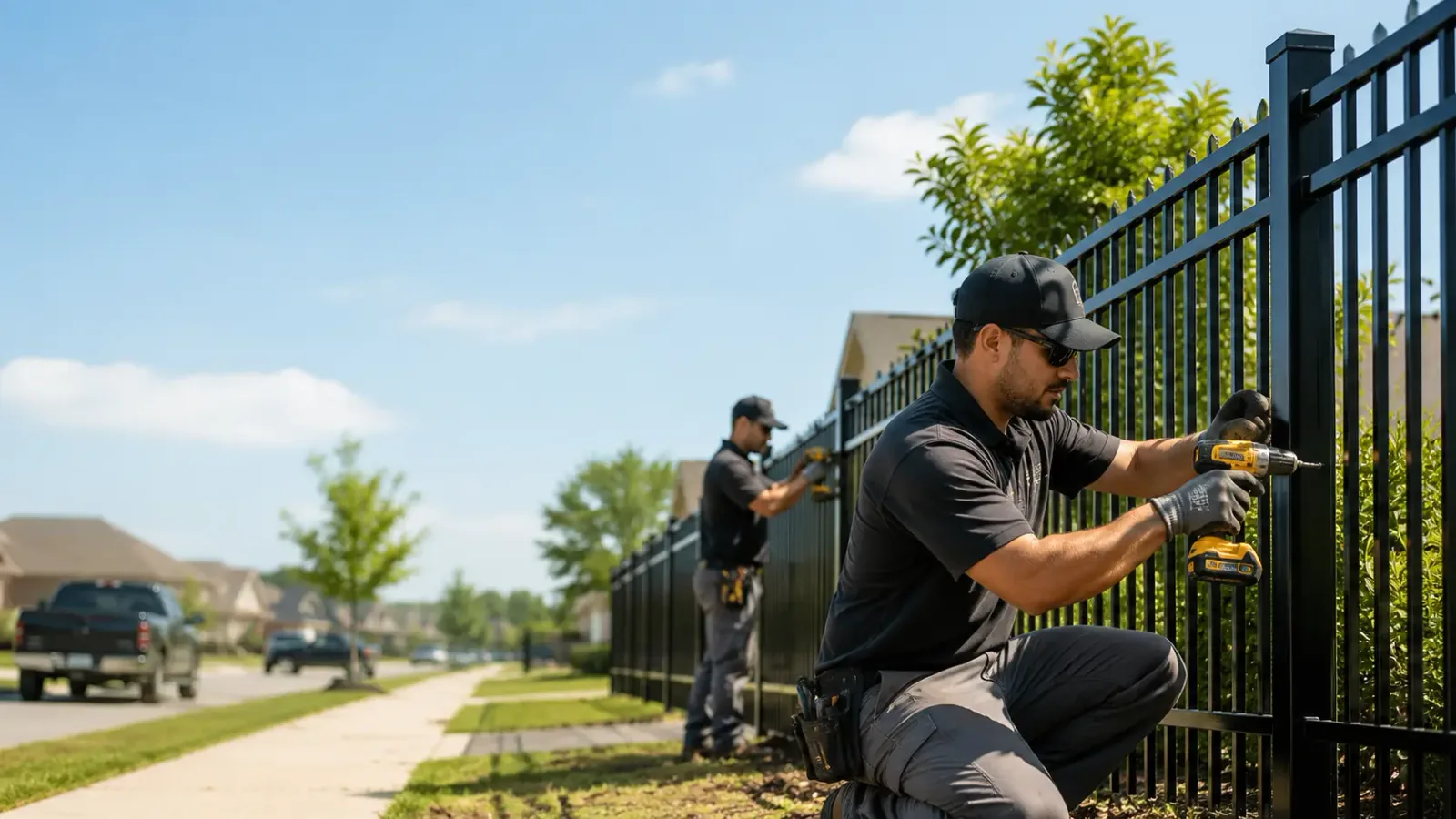 Metal Fence Installation in Dahlgren, IL